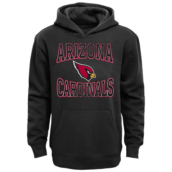 Men Arizona Cardinals Home Turf Pullover Hoodie Black->arizona cardinals->NFL Jersey